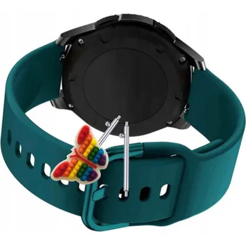 Pouzdro na mobilní telefon Pásek Řemínek pro Garmin Vivomove Style, Silikon Zelený Poutko, nastavitelný