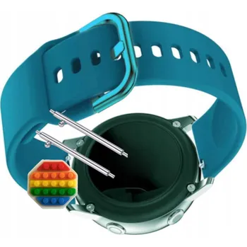 Pouzdro na mobilní telefon Pásek Řemínek pro MyKronoz ZeTime Regular, Mořský silikon, nastavitelný