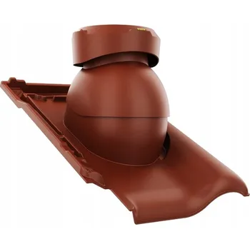 Vrták Kanalizační odvětrávací komínek fI110 CREATON TITANIA KAŠTANOVÁ (Kaštanová)