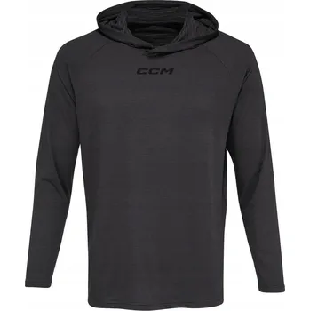 Pánská mikina CCM Mikina CCM Premium Training Hoodie SR, černá, Senior, S
