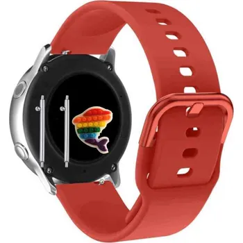 Pouzdro na mobilní telefon Pásek Řemínek pro DT NO.1 DT101, Silikon Červený Poutko, nastavitelný