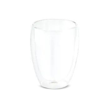 Sklenice MACHIATO DUO. Sada 2 skleněných borosilikátového pohárů Gravírování laserem (max. 1 barva, 70 x 30mm) 1 barva 3 Boční část těla