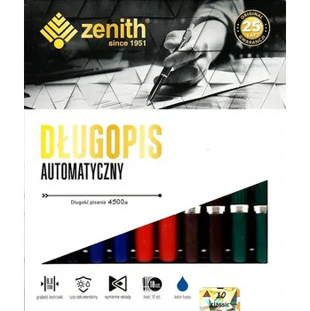 Propiska automatická černá Zenith