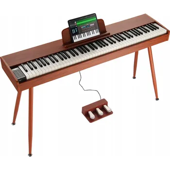Digitální piano s 88 klávesami, dvojitou klaviaturou, MIDI a Bluetooth