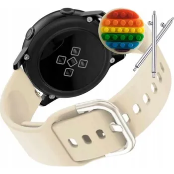 Pouzdro na mobilní telefon Pásek Řemínek pro Garett Men 5S, Silikon Béžová Poutko, nastavitelný