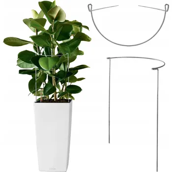 Obraz Kovová pergola Kadax, sloupek 75 cm