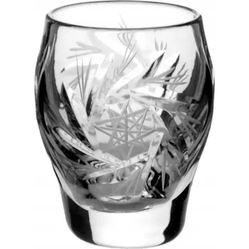 Sklenice Exkluzivní křišťálové sklenice na vodku JULIA Młynek 40ml 6 Ks
