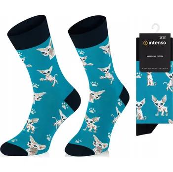 Pánská móda Ponožky Intenso 0549_034 vícebarevné velikost 44-46