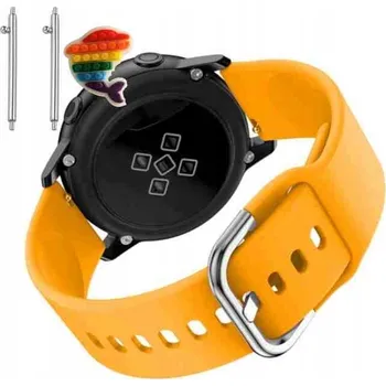 Řemínek na hodinky Řemínek / Pásek Řemínek pro Polar Pacer, Silikonový, Mrkvová Smyčka, Nastavitelný