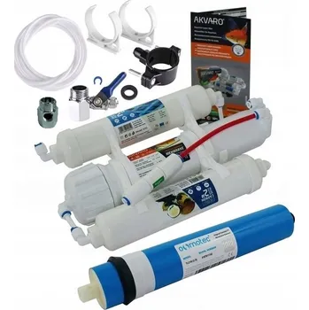 vodní filtr Vodní filtr RO3 pro akvarijní reverzní osmózu 75 GPD + mosazná přípojka 1/2", 3/8"