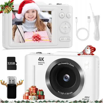 Digitální fotoaparát Digitální fotoaparát Bedee FOTOAPARÁT bílý