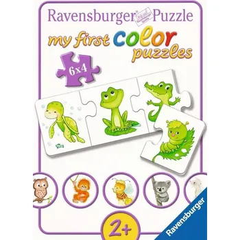 Puzzle RAVENSBURGER Moje první puzzle - Barevná zvířata