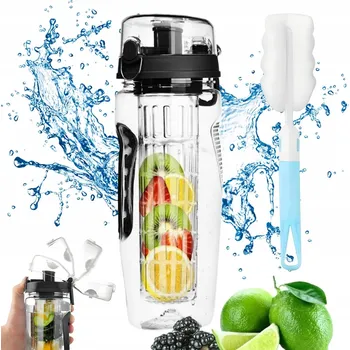 Láhev SPORTOVNÍ LÁHEV VELKÁ 1L S VÍČKEM PRO SPORT A KEMPINK