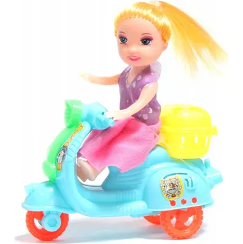 Panenka PANENKA NA SKÚTRU MINI PANENKA 10 cm