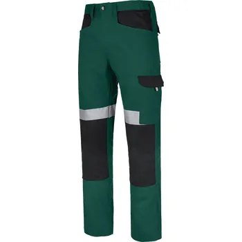 montérky Primo bavlněné pracovní kalhoty do pasu zelené reflexní odolné 40 ODĚVY Sklad18 011-K90P-40 (ODĚVY Sklad18)
