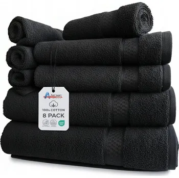 Prostěradlo Sada 8 froté osušek do koupele