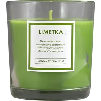 Svíčka Q-Home vonná svíčka 125 g Limetka