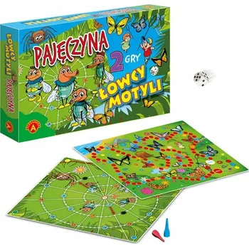 Desková hra Společenská hra Pavučina – Lapač motýlů, hra na postřeh dovednostní hra, společenská hra, pohybová hra, vzdělávací hra, hra pro společnost, hra pro děti, deskové hry od Alexander