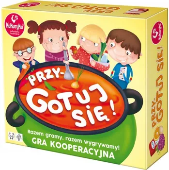 Desková hra Společenská hra Připrav se! – kooperativní desková hra pro děti, týmová hra, učení spolupráce, vzdělávací logická hra, rodinná zábava od Adamigo