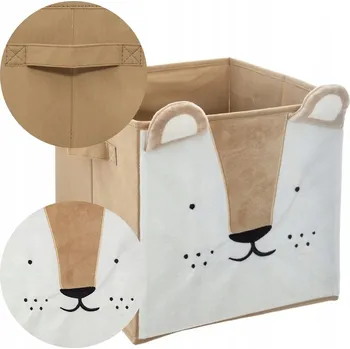 úložný prostor na hračky Textilní úložný box WILD lev, 29 cm Atmosphera
