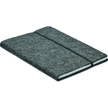 Zápisník Zápisník A5 z plsti RPET bez potisku bez potisku 5 bez potisku