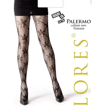 Dámské punčochy Punčocháče kabaretky Lores Punčocháče síťované 20 den černé Nero velikost 1/2