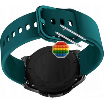 Pouzdro na mobilní telefon Pásek Řemínek pro Zeblaze Ares 3 Plus, Silikon Zelený Poutko, nastavitelný