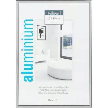 Obraz J-line Rámeček na fotografie Fine 11x16 cm stříbrný Westwing