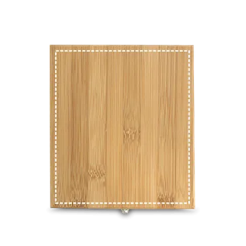 Stojan na víno CABERNET. Souprava na víno z bambusu, zinku a nerezové oceli 1 Lid, 140 x 160 Digitální UV tisk, 13 barvy