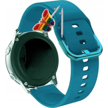 Pouzdro na mobilní telefon Řemínek Řemínek pro Samsung Galaxy Watch 5 40mm, Silikonový Mořský Tah