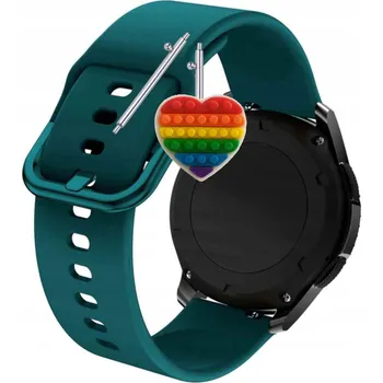 Pouzdro na mobilní telefon Řemínek Řemínek pro Polar Ignite S, Silikonový Zelený s Poutkem, Nastavitelný