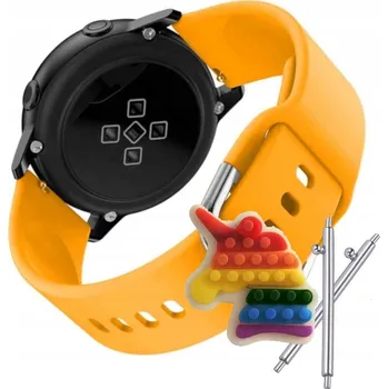 Ostatní příslušenství k chytrým hodinkám Pásek Řemínek pro Amazfit GTS 2 Mini, Mrkvový silikon, nastavitelný