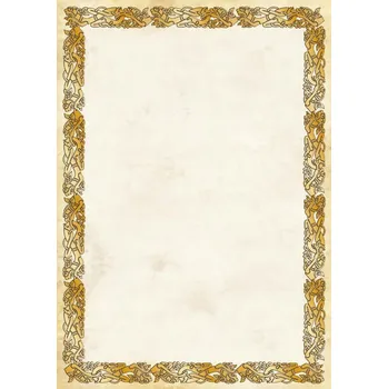 Barevný papír Ozdobný papír Diplom pro vypisování ocenění A4 250g CELTIC 20ks