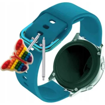 Pouzdro na mobilní telefon Pásek Řemínek pro Lotus Chytré Hodinky 50048/1, Mořský silikon, nastavitelný