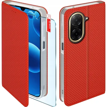 Pouzdro na mobilní telefon Flipové pouzdro KrainaGSM pro Xiaomi Redmi A5 červené