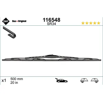 Auto-moto List stěrače SWF 116548