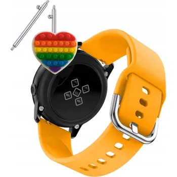 Pouzdro na mobilní telefon Pásek Řemínek pro myPhone Watch Classic 2, Mrkvový silikon, smyčka