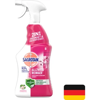 Univerzální čisticí prostředek Sagrotan antibakteriální univerzální čistič 750 ml Blütenfrische & Grüner Apfel (Dovoz: Německo)