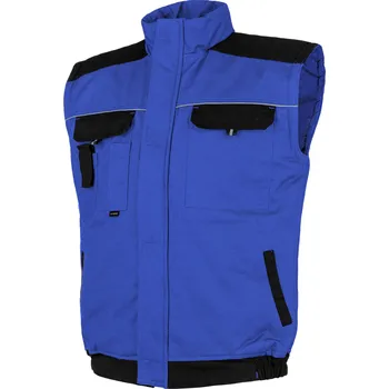 pracovní vesta Primo bavlněná zateplená vesta modrá-černá M ODĚVY Sklad18 012-K91V-M (ODĚVY Sklad18)