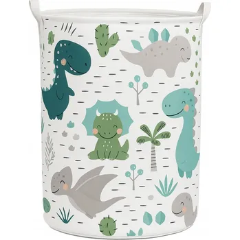 Úložný box KOŠ NA HRAČKY DINOSAUR ÚLOŽNÝ BOX 40x50 cm