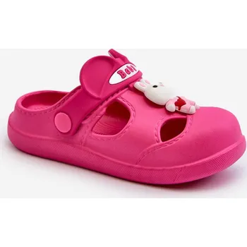 Dívčí baleríny Dětské Nazouváky Pěnové Lucas Barva: Růžová, Velikost: 28