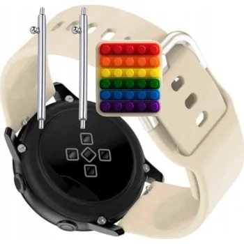 Pouzdro na mobilní telefon Pásek Řemínek pro Colmi M41, Silikon Béžová Poutko, nastavitelný