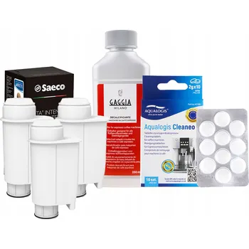 Kávovar Zestaw Gaggia Intenza+ CA6702/00 3ks, odvápňovač CA6700 250 ml, Cleaneo
