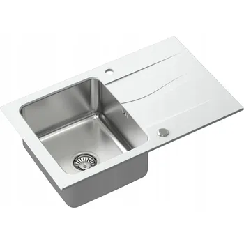 Granitový dřez Jednodřez Quadron Michael 111 granit bílý