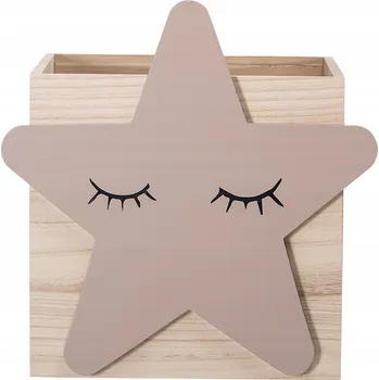 Úložný box Krabička na hračky STAR 27x25 cm dětský organizér, praktický úložný koš