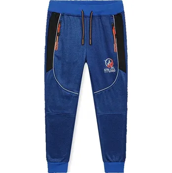 Dětská móda SOFTSHELLOVÉ TEPLÁKY ZATEPLENÉ GK8651 Velikost: 146, Barva: Modrá