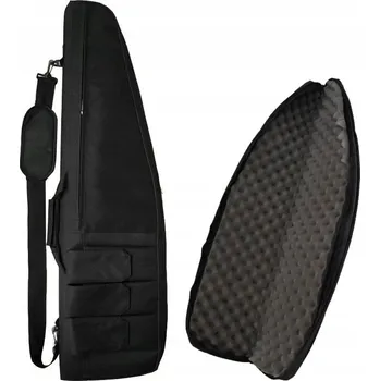 Příslušenství pro sportovní střelbu Pouzdro OBAL TAŠKA s Houbou na ZBRAŇ PUŠKU BROKOVNICI Zásobníky ČERNÁ 96cm