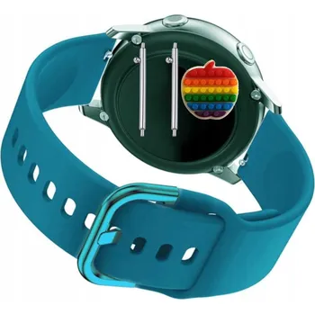 Pouzdro na mobilní telefon Pásek Řemínek pro Coros Apex 46 mm, Mořský silikon, nastavitelný