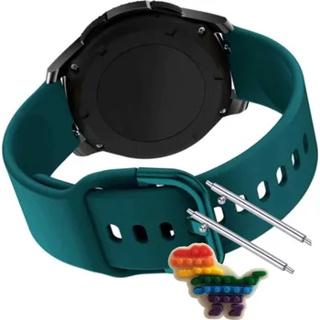 Pouzdro na mobilní telefon Řemínek Řemínek pro Samsung Galaxy Watch LTE, Silikonový Zelený Smyčka, nastavitelný