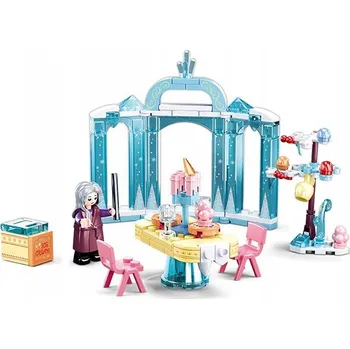 ostatní stavebnice Sluban Dívčí sen B0893 Zimní komnata Stavebnice 107 ks